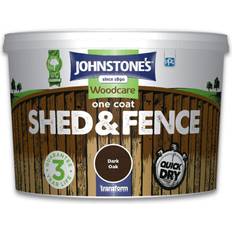 Paint Johnstone's Dark Oak, Johnstones One Coat Shed 5L