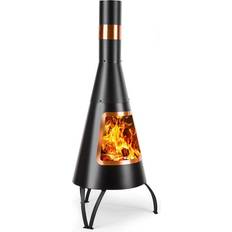 Blumfeldt Volantis Cupric Garden Fireplace Stainless Steel