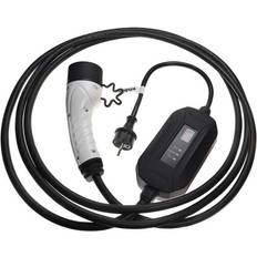 Carga de Vehículos Eléctricos VHBW Charging Cable Type 2-Schuko compatible with Jaguar