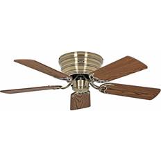 Lighting Ceiling Fans CasaFan Classic Flat III antique brass