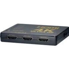Hdmi switch fjernbetjening Maxtrack Maxtrack CS 1-5 L HDMI-switch