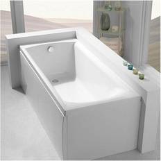 Ideal Standard Single Ended Rectangular Bath 0 Tap Hole White