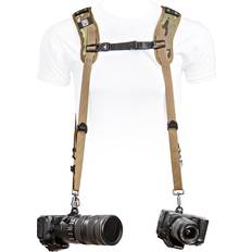 Double Camera Harness Multi-Terrain Camo