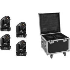 Studio & Belysning Eurolite EUROLITE Set 4x LED TMH-S90 Case