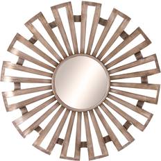Floor Mirrors Hill Interiors Evi Antique Silver Sunburst Mirror Floor Mirror