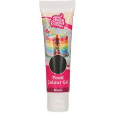 Funcakes Black Pastafarve Gel Levnedsmiddelfarve