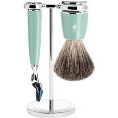 Rakborste set Mühle RYTMO Fusion Shaving Set Pure Badger Shaving Brush