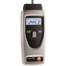 Testo 470 Tacómetro óptico y Mecánico 0563 0470