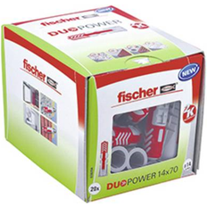 Duopower 14x70 Fischer Cheville Duopower 14x70 mm Boíte De 20 - Rouge