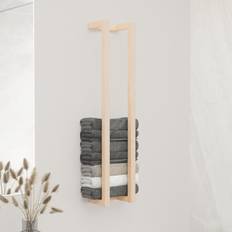 vidaXL Handtuchhalter Massivholz Kiefer 23 x 18 x 110 cm