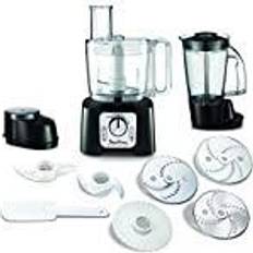 Gris Robots Culinaires Moulinex DoubleForce Compact 3 L 800 W FP546811 Noir