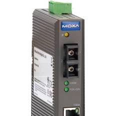 Network Cards & Bluetooth Adapters MOXA Moxa IMC-21-S-SC, 100 Mbit/s, 10/100Base-T(X) 100Base-FX, Ledningsført, 40000 m, 1310 nm, -36 dBmW