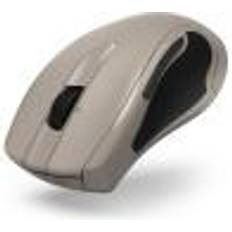 Jaune Souris d'ordinateur Hama MW-900 V2 Sans Fil USB Type A 7 Boutons Beige