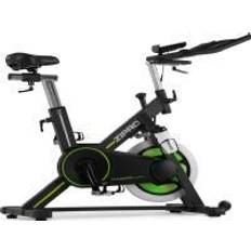 Macchine per il Fitness Zipro Cyclette Indoor bike Dynamite connessa iConsole e Kinomap volano 20 kg nero verde