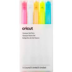 Gel pen hvid Cricut Opaque Gel Penne 1,0 mm 5-pak