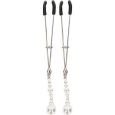 Tweezers With Pearls Silver