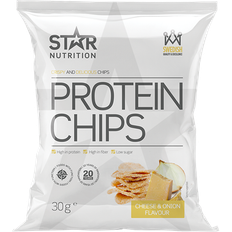 Vitaminer & Kosttilskudd Star Nutrition Protein Chips - Cheese & Onion 30g