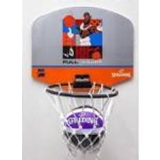 Oranje Basketbalringen Spalding Mini Basketball Set Space Jam 79007Z, Unisexe, Panneaux de basket-ball, gris Gris