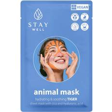 Hudvård Stay Well Well Animal Mask Tiger - 1