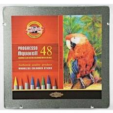 Cow Crafts Koh-I-Noor Progresso Woodless Aquarell Coloured Pencils (Set of 48)