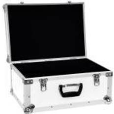 Flightcase Roadinger Universel flightcase kuffert <br>Hvid. 52 x 36 x 29 cm