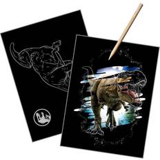 Kreativität & Bastelspaß Jurassic World stationery scratch art set