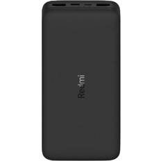 Xiaomi Batterier & Opladere Xiaomi MI Powerbank 20000mAh 18W Fast Charger Schwarz