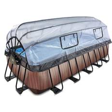 Exit Toys Pools Exit Toys Exit Wood Pool 122x540 cm Brun