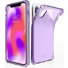 ItSkins Cover til iPhone Xs Max Gennemsigtigt Lilla