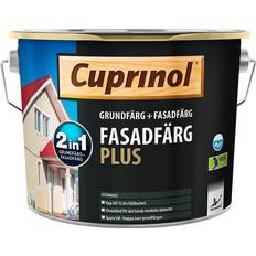 Cuprinol 2 in 1 Fasadfärg Plus Træfacademaling White 10L
