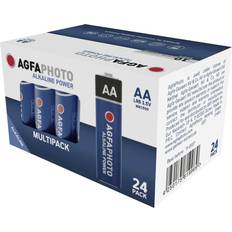 Batteri aa 1.5v AgfaPhoto Batteri AA (R6) Alkaliskt AgfaPhoto Power LR6 1.5 V 24 st