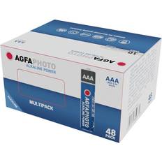 AAA (LR03) - Lithium Batterier & Laddbart AGFAPHOTO Batteri AAA (R03) Alkaliskt AgfaPhoto Power LR03 1.5 V 48 st