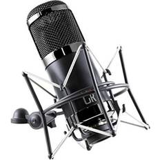 MXL cr89 premium low noise condenser microphone with shock mount and flight case