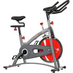 Sunny Health & Fitness Belt Drive Upright Exercise Bike (SF-B1423) Grey