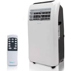 10.000 btu ac SereneLife 10,000 BTU (6,000 BTU, DOE) Portable 3-in-1 Air Conditioner with Dehumidifier in White for Rooms Up to 450 Sq. Ft