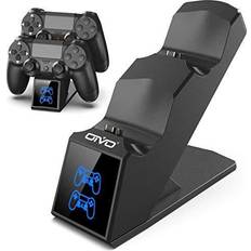 Ps4 controller charger OIVO PS4 Controller Charger, PS4 Charger USB Charging Dock Station Compatable with Dualshock 4, Upgraded Port