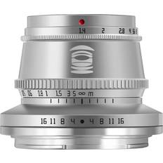 Camera Lenses TTArtisan 35mm f/1.4 APS-C Lens for Sony E Silver