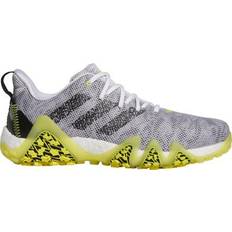 Grigio Scarpe da golf adidas Codechaos 22 Spikeless - Cloud White/Core Black/Beam Yellow