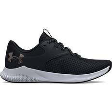 Under Armour Laced Gym & Training Shoes Under Armour Charged Aurora 2 W - Black/Metallic Warm Silver