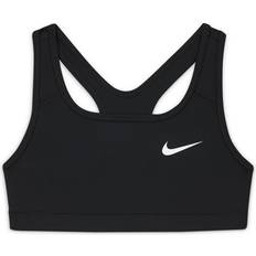 Trainingsbekleidung Tops Nike Kid's Swoosh Sports Bra - Black/White (DA1030-010)