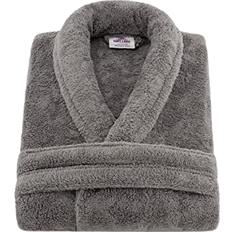 Absorbent & Fluffy Fleece Bathrobe Unisex 