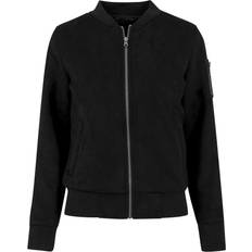 Urban Classics Women's Imitation Suede Bomber Jacket