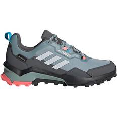 Adidas Faux Leather Hiking Shoes Adidas Terrex AX4 GTX W - Magic Gray/Dash Gray/Acid Red