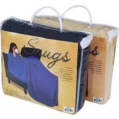 MikaMax Snugs Tæppe Blå, Beige (185x140cm)