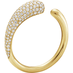 Georg Jensen Mercy Mini Ring - Gold/Diamonds