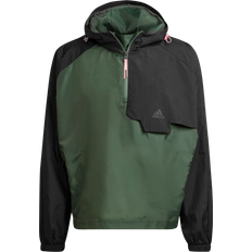 Adidas X-City Windbreaker - Carbon/Green Oxide