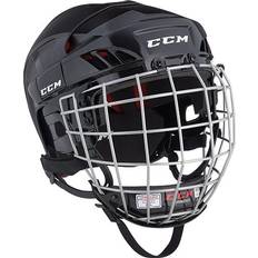 Ice Hockey Helmets CCM HT50 Hockey Helmet Combo Sr - Black