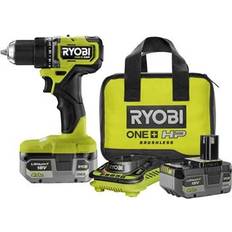 Ryobi Batteri - Kolborstfri Skruvdragare Ryobi RDD18C-2C40S (2x4.0Ah)