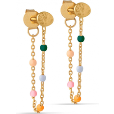 ENAMEL Copenhagen Lola Earrings - Gold/Dreamy