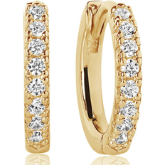 Ellera Earrings - Gold/White